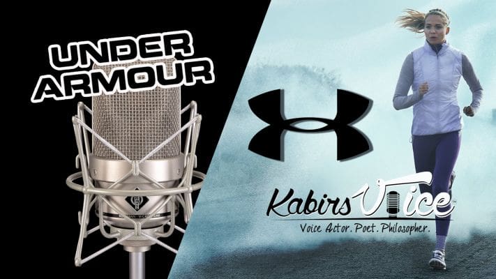 Under Armour voice actor